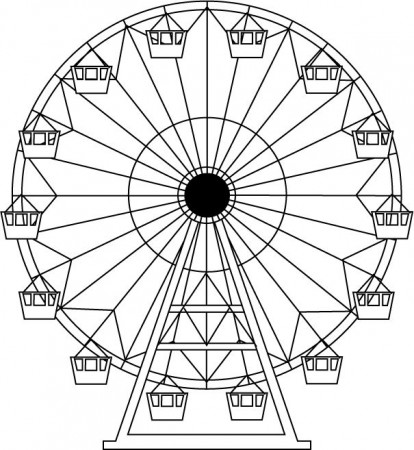 Final Year Project 2 | Wheel art, Coloring pages, Ferris wheel