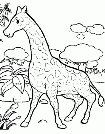 â· Coloring Pages Giraffes: Animated Images, Gifs, Pictures ...