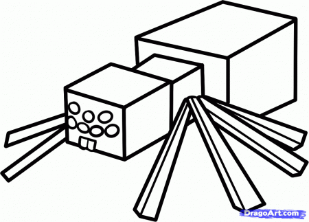 For Minecraft - Coloring Pages for Kids and for Adults