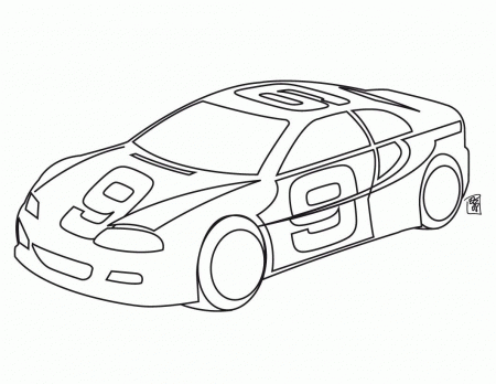 Toy Car Coloring Pages - Coloring Page Photos
