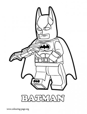 Lego Batman Coloring Pages Printable
