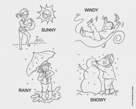 Weather Coloring Sheets | Free Coloring Sheet