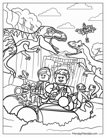 22 Jurassic Park Coloring Pages (Free PDF Printables)