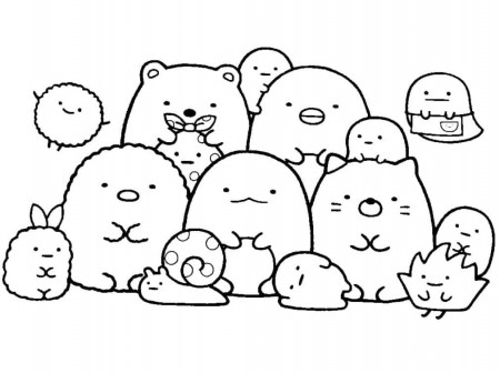 Kawaii Coloring Pages - Free Printable Coloring Pages for Kids