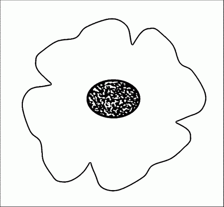 Poppy Flowers Coloring Page | Wecoloringpage