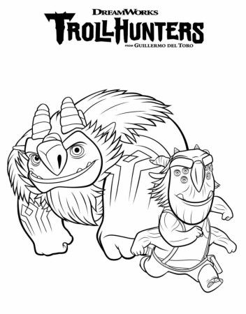 Printable DreamWorks Trollhunters Coloring Pages You Won't Find Anywhere  Else