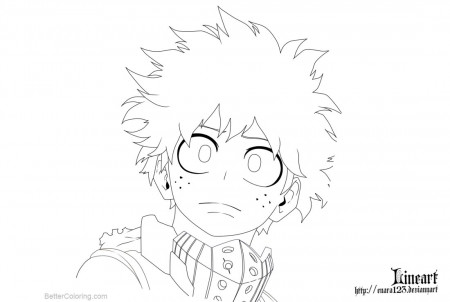 My Hero Academia Coloring Pages - Coloring Pages 2019