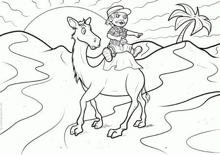 Camels 4 | Coloring Pages 24