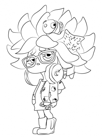 Splatoon Coloring Pages - Best Coloring Pages For Kids | Coloring pages for  kids, Free coloring pages, Coloring pages
