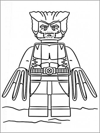 Coloring Game Lego Marvel Heroes 8