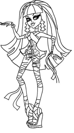 Monster High Coloring Picture Ideas Printable Onlineme Book – Slavyanka