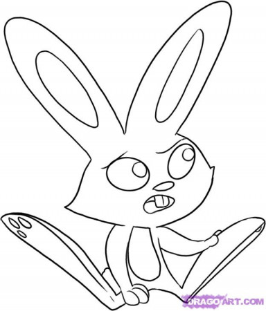 How to Draw Rabbit, Step by Step, Cartoon Network Characters ...