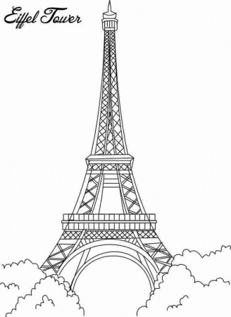 Paris Themed Coloring Pages – Kaigobank.info