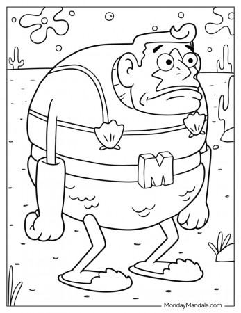 40 SpongeBob Coloring Pages (Free PDF ...