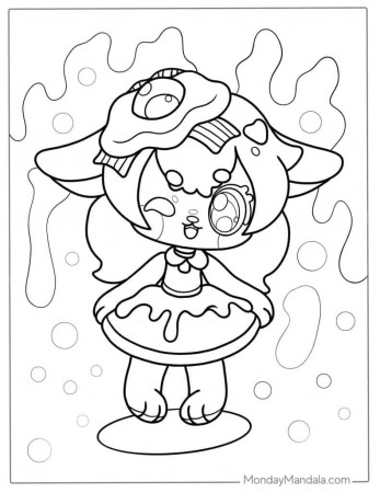 98 Kawaii Coloring Pages (Free PDF ...