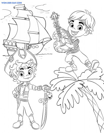 Santiago Of The Seas Coloring Pages | WONDER DAY — Coloring pages for  children and adults