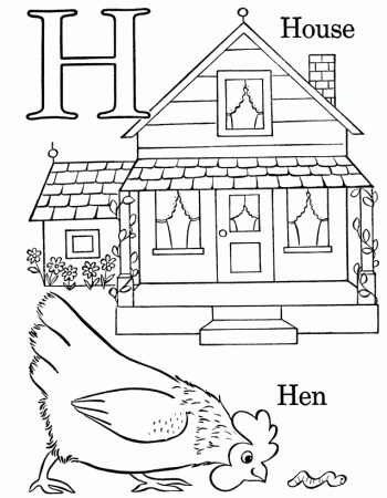 Alphabet Coloring Pages | Coloring Kids