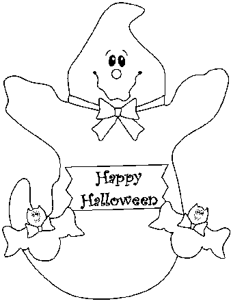 Ghost Printable | Halloween Parties for Kids