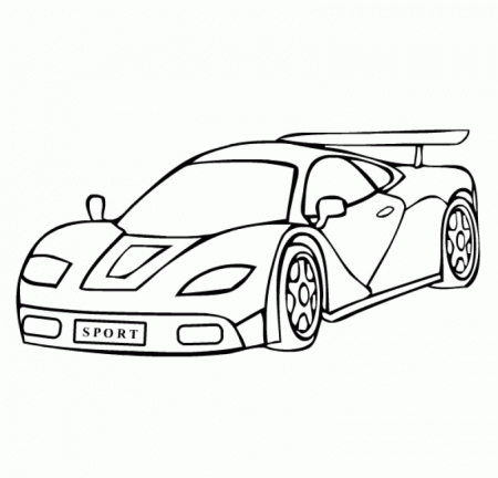 Cars Printable Coloring Pages - HD Printable Coloring Pages
