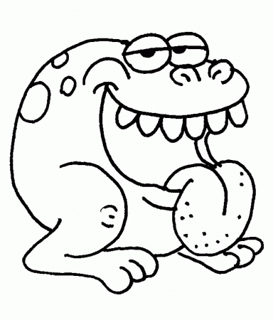 Creatures coloring pages