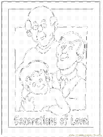 Coloring Pages Grandpa001 (Cartoons > Others) - free printable 