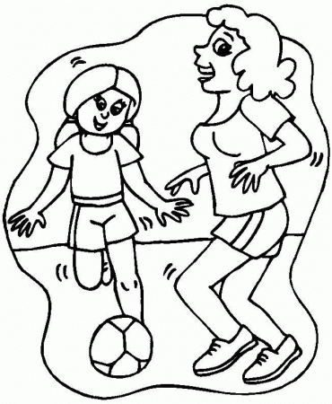 Sports Soccer print coloring pages. 3