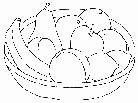 Fruit # 4 Coloring Pages & Coloring Book