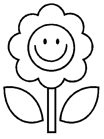 Flower12 Flowers Coloring Pages & Coloring Book
