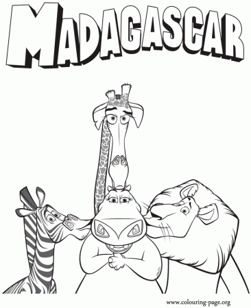madagascar2 coloring pages rgr madagascar coloring pages | Inspire 
