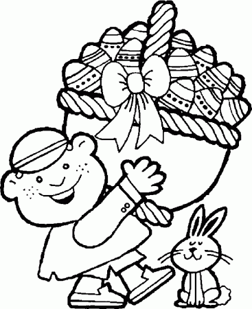 Easter Coloring Pages - Free Printable Easter Cards » Arts and 
