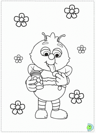 fifi the flower tots Colouring Pages (page 3)