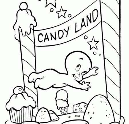 Candyland Printable Coloring Pages - HD Printable Coloring Pages