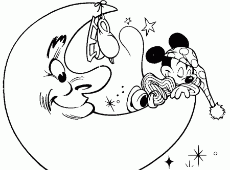 mickey mouse, balloons Colouring Pages (page 3)