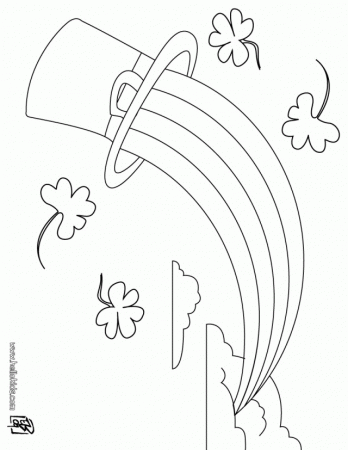 Shamrock Coloring Page Coloring Pages For Adults Coloring Pages 