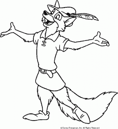 Robin Hood Coloring Pages 6 | Free Printable Coloring Pages 