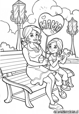 friendship day coloring page for kids pages