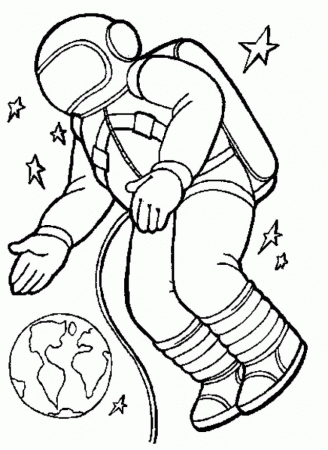 Astronaut Coloring Pages Coloring Sheet For Kids 99Coloring Com 