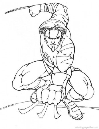 X-Men Coloring Pages 27 | Free Printable Coloring Pages 