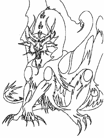 castle dragon flying evil fairy and coloring page