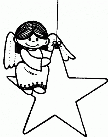 cute angle Colouring Pages