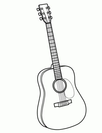Musical Instruments Coloring Pictures For Kids Free Coloring 