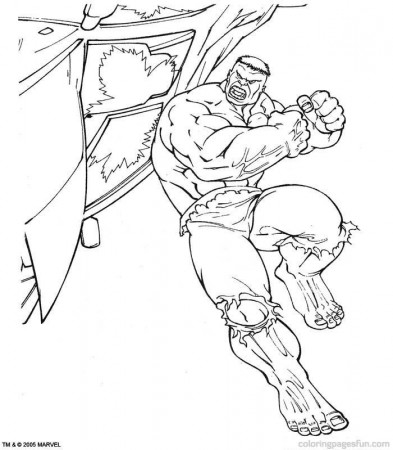 Hulk Coloring Pages 7 | Free Printable Coloring Pages 