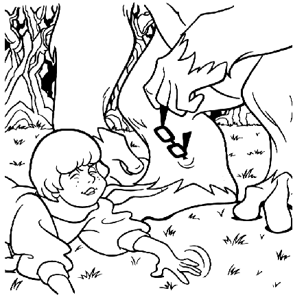 lego scooby doo Colouring Pages (page 2)