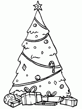 XMAS COLORING PAGES