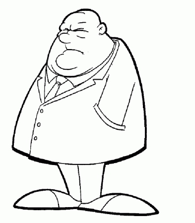 Imágenes para Colorear del Inspector Gadget (18 fotos)