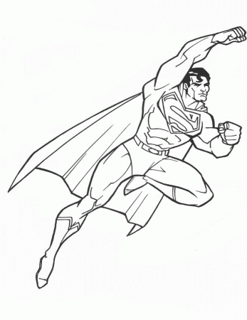 Free Printable Superman Coloring Pages For Kids Superman Coloring 