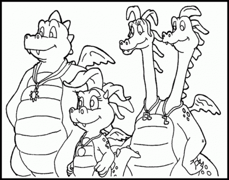 Dragon Tales Coloring Pages : Printable Coloring Pages