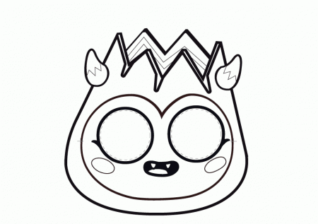 Moshling Coloring Pages - Free Coloring Pages For KidsFree 