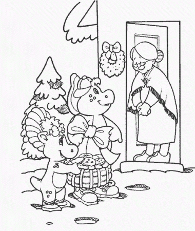 coloring-pages > Barney-friends > 042-BARNEY-AND-FRIENDS-COLORING 