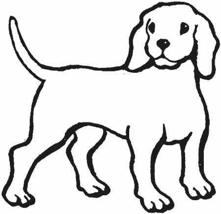 Line Drawings Of Dogs